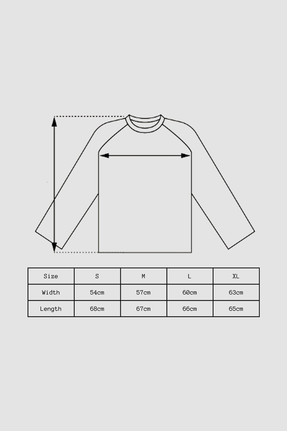 Washed Black Destort Longsleeve