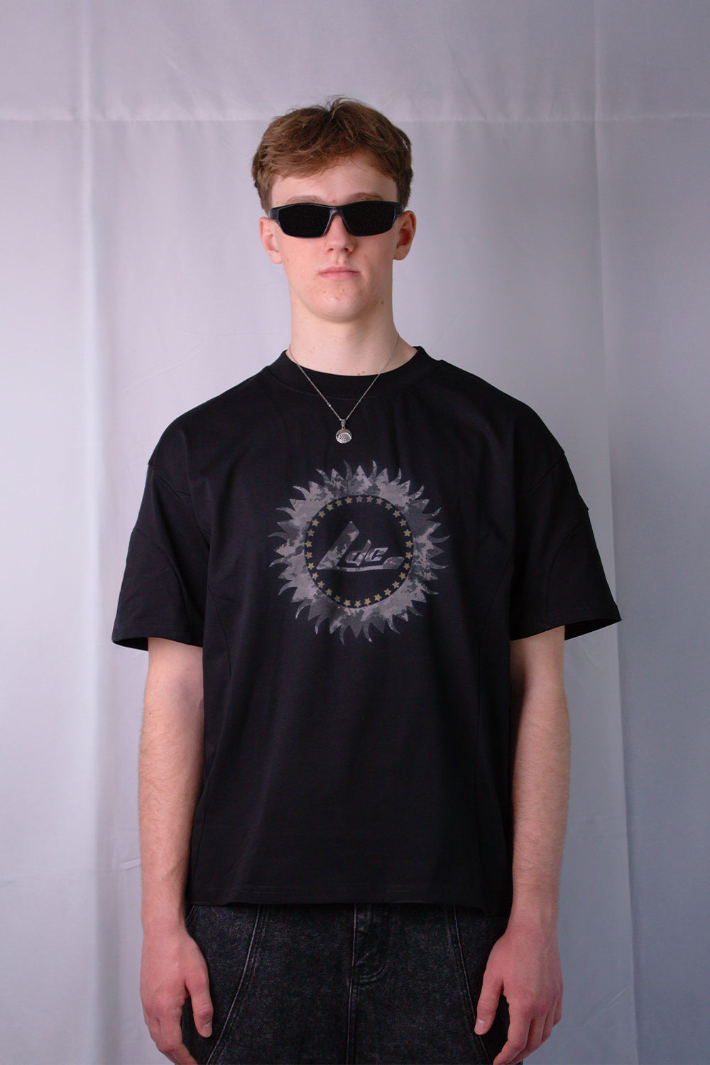 Black Camo Sun Tee
