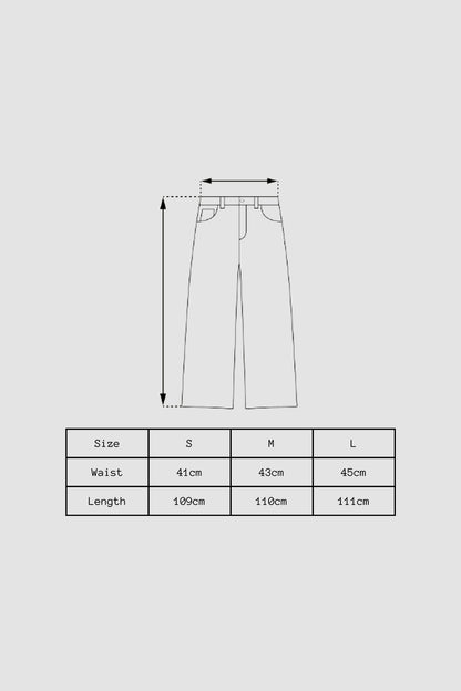 Washed Black Vortex Denim